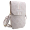 Torebka Guess 4G Stripe - różowa