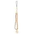 Zawieszka Guess Chain Metal 4G Charm - różowa