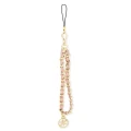 Zawieszka Guess Chain Metal 4G Charm - różowa