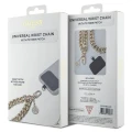 Smycz do telefonu Guess GUOUCBMC4MD Universal Big HandStrap - złota