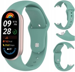 Pasek opaska RabbitMob do Xiaomi Mi Band 8/9/10, Wytrzymały | Zielony