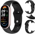 Pasek opaska RabbitMob do Xiaomi Mi Band 8/9/10, Wytrzymały | Czarny