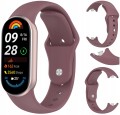 Pasek opaska RabbitMob do Xiaomi Mi Band 8/9/10, Wytrzymały | Dymny fiolet