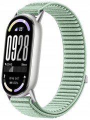 Pasek opaska RabbitMob do Xiaomi Mi Band 8/9/10, Oddychający, PREMIUM NYLON - Miętowy