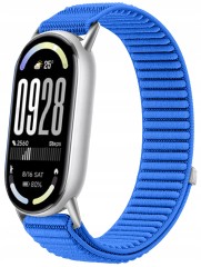 Pasek opaska RabbitMob do Xiaomi Mi Band 8/9/10, Oddychający, PREMIUM NYLON - Kobaltowy