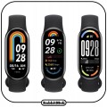 Pasek opaska RabbitMob do Xiaomi Mi Band 8/9/10, Oddychający, PREMIUM NYLON - Błękitny