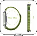 Pasek opaska RabbitMob do Xiaomi Mi Band 8/9/10, Oddychający, PREMIUM NYLON - Błękitny