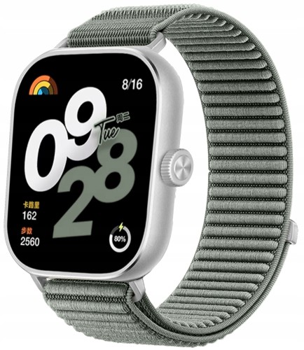 Pasek RabbitMob do Xiaomi Redmi Watch 4/5/6, Mi Band 8 Pro/9Pro, PREMIUM - Szałwiowy