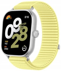 Pasek RabbitMob do Xiaomi Redmi Watch 4/5/6, Mi Band 8 Pro/9Pro, PREMIUM - Cytrynowy