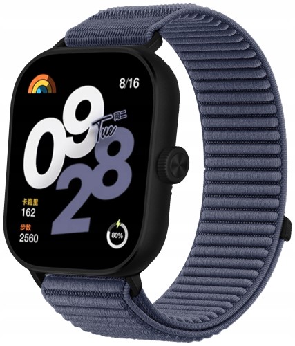 Pasek RabbitMob do Xiaomi Redmi Watch 4/5/6, Mi Band 8 Pro/9Pro, PREMIUM - Grafitowy
