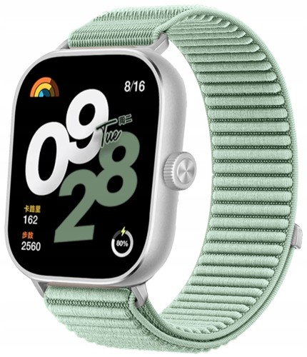 Pasek RabbitMob do Xiaomi Redmi Watch 4/5/6, Mi Band 8 Pro/9Pro, PREMIUM - Miętowy