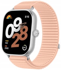 Pasek RabbitMob do Xiaomi Redmi Watch 4/5/6, Mi Band 8 Pro/9Pro, PREMIUM - Brzoskwiniowy