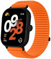 Pasek RabbitMob do Xiaomi Redmi Watch 4/5/6, Mi Band 8 Pro/9Pro, PREMIUM - Pomarańczowy