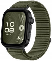 Pasek RabbitMob do Huawei Watch Fit 3/4/4 Pro, Oddychający, PREMIUM NYLON - Oliwkowy