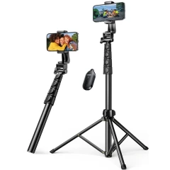 UGREEN Regulowany Selfie Stick Przenośny Statyw Z Pilotem Bluetooth 1,7M