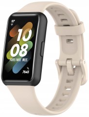 PASEK OPASKA BRANSOLETA RABBITMOB DO SMARTBAND HUAWEI BAND 7 - BEŻOWY