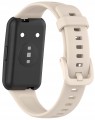 PASEK OPASKA BRANSOLETA RABBITMOB DO SMARTBAND HUAWEI BAND 7 - BEŻOWY