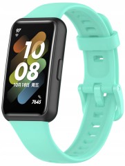 PASEK OPASKA BRANSOLETA RABBITMOB DO SMARTBAND HUAWEI BAND 7 - TURKUSOWY