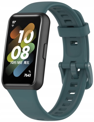 PASEK OPASKA BRANSOLETA RABBITMOB DO SMARTBAND HUAWEI BAND 7 - ZIELONY