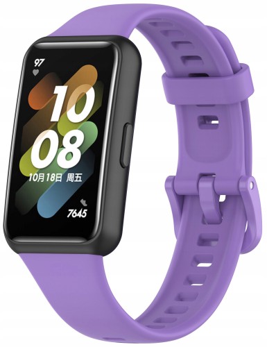 PASEK OPASKA BRANSOLETA RABBITMOB DO SMARTBAND HUAWEI BAND 7 - FIOLETOWY