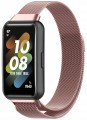 PASEK BRANSOLETA OPASKA RABBITMOB DO SMARTBAND HUAWEI BAND 7 - RÓŻOWY