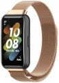 PASEK BRANSOLETA OPASKA RABBITMOB DO SMARTBAND HUAWEI BAND 7 - RÓŻOWE ZŁOTO