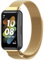 PASEK BRANSOLETA OPASKA RABBITMOB DO SMARTBAND HUAWEI BAND 7 - ZŁOTY