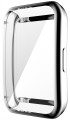 ETUI 2W1 Z OSŁONĄ NA EKRAN 360° DO SMARTBAND HUAWEI BAND 7 - SREBRNY