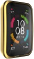 ETUI 2W1 Z OSŁONĄ NA EKRAN 360° DO SMARTBAND HUAWEI BAND 7 - ZŁOTY