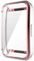 ETUI 2W1 Z OSŁONĄ NA EKRAN 360° DO SMARTBAND HUAWEI BAND 7 - RÓŻOWY
