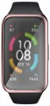 ETUI 2W1 Z OSŁONĄ NA EKRAN 360° DO SMARTBAND HUAWEI BAND 7 - RÓŻOWY
