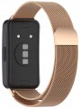 Bransoleta pasek Milanese RabbiMob do Huawei Band 8/9/10 | Różowe złoto