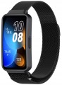 Bransoleta pasek Milanese RabbiMob do Huawei Band 8/9/10 | Czarny