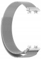 Bransoleta pasek Milanese RabbiMob do Huawei Band 8/9/10 | Srebrny