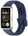 Opaska pasek perforowany RabbitMob do Huawei Band 8/9/10 | Granatowy