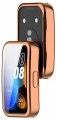 Pełne etui 360° RabbitMob Case 2w1 do Huawei Band 8/9/10 | Różowe złoto