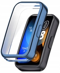 Pełne etui 360° RabbitMob Case 2w1 do Huawei Band 8/9/10 | Granatowy
