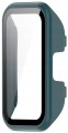 Etui ochronne + SZKŁO HARTOWANE 2w1 do Huawei Band 8/9/10 | Zielony