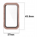 Etui ochronne + SZKŁO HARTOWANE 2w1 do Huawei Band 8/9/10 | Zielony