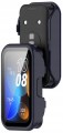 Etui ochronne + SZKŁO HARTOWANE 2w1 do Huawei Band 8/9/10 | Granatowy