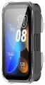 Etui ochronne + SZKŁO HARTOWANE 2w1 do Huawei Band 8/9/10 | Bezbarwny