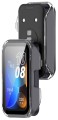 Etui ochronne + SZKŁO HARTOWANE 2w1 do Huawei Band 8/9/10 | Bezbarwny