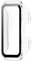Etui ochronne + SZKŁO HARTOWANE 2w1 do Huawei Band 8/9/10 | Bezbarwny