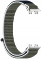 Pasek opaska Nylonowa RabbitMob do Huawei Band 8/9/10 | Szaro Niebieski