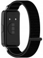 Pasek opaska Nylonowa RabbitMob do Huawei Band 8/9/10 | Czarny