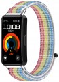 Pasek opaska Nylonowa RabbitMob do Huawei Band 8/9/10 | Prążki