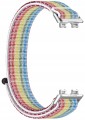 Pasek opaska Nylonowa RabbitMob do Huawei Band 8/9/10 | Prążki