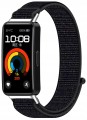Pasek opaska Nylonowa RabbitMob do Huawei Band 8/9/10 | Czarny