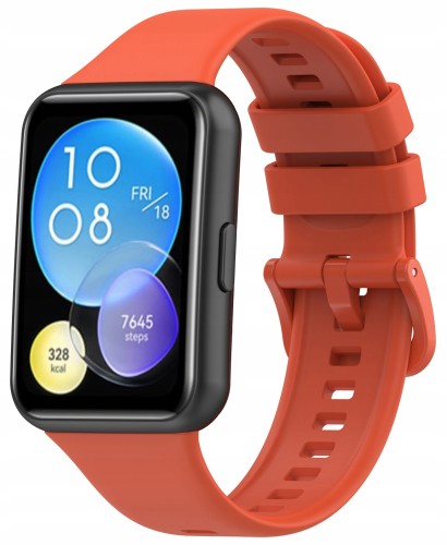 Pasek opaska wymienna RabbitMob do Huawei Watch Fit 2 | Pomarańczowy