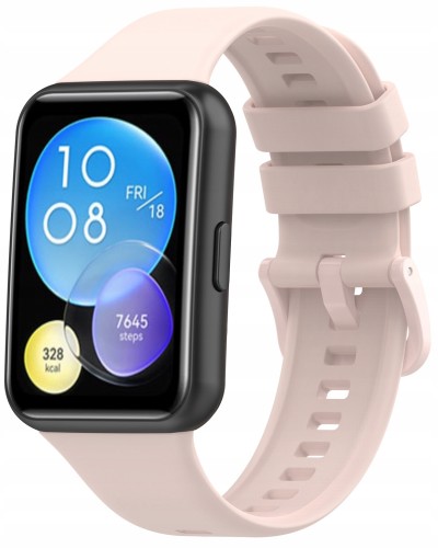 Pasek opaska wymienna RabbitMob do Huawei Watch Fit 2 | Różowy